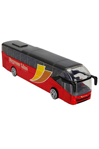 Teamsterz Street Kings Die Cast Şehir Aracı - Kırmızı Express Otobüsü