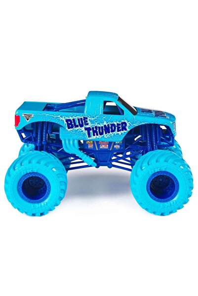 Monster Jam 1:24 شاحنة مونستر جام دي كاست S22 - الرعد الأزرق