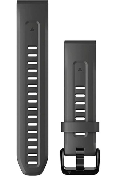 Garmin 20MM QUICKFIT GRAPHITE SILICONE BAND FENIX 7S