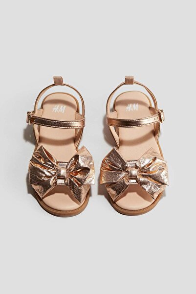 H&M Metallic-shimmering sandals