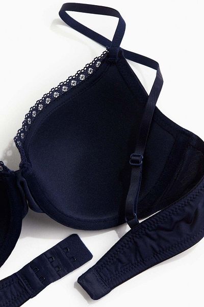 H&M 2-pack padded underwired microfibre bras