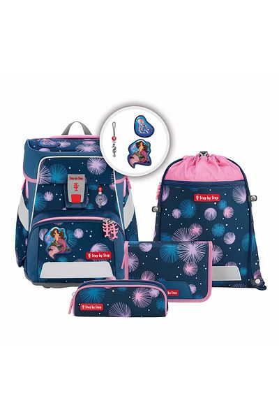 Step By Step Set ghiozdan Space School 5 piese