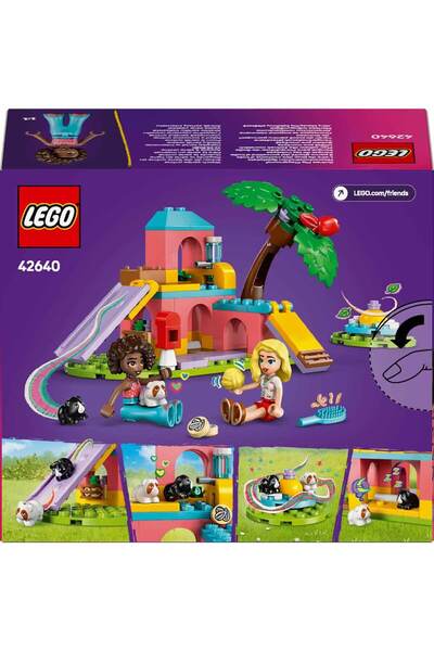 LEGO Friends Ginepig Oyun Parkı 42640 - 5 Yaş ve Üzeri Çocuklar için Yaratıcı Oyuncak Yapım