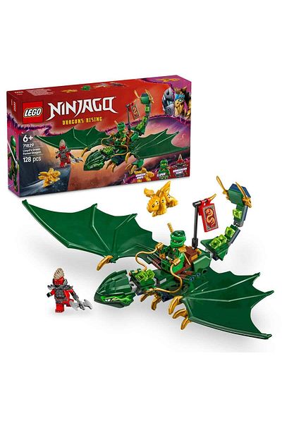 LEGO Ninjago Lloyd's Green Forest Dragon 71829 - 2 Minifigures for Ages 6 and up Kids