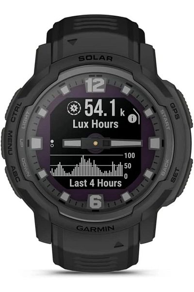 Garmin INSTINCT CROSSOVER SOLAR, TACTICAL EDITION, BLACK, WW
