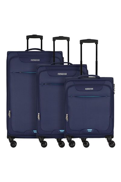 American Tourister Nz_5j-jrbvq 4 Rollen Kofferset 3-teilig Mit Dehnfalte