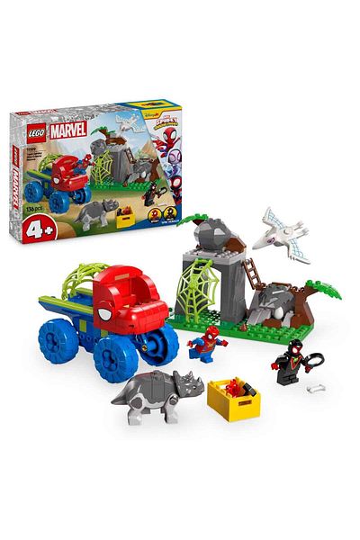 LEGO Marvel Spidey and His Amazing Friends - Dinosaur Truck Rescue 11199 Age 4