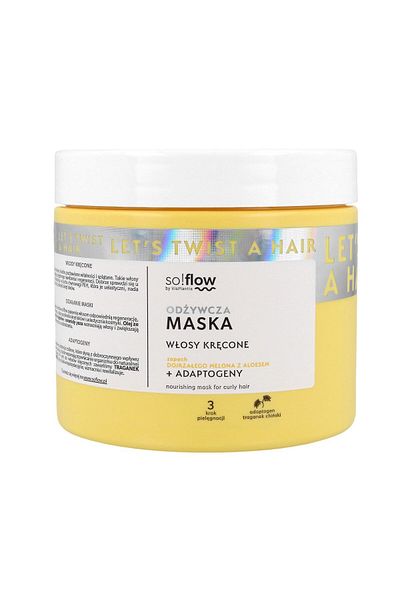 Others So!Flow - Vyživující maska ​​pro kudrnaté vlasy meloun, aloe vera, 400 ml