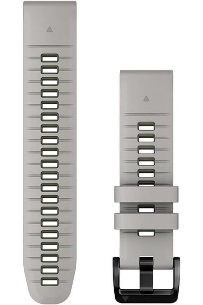 Garmin QUICKFIT 22 WATCH BANDS FOG GRAY/MOSS SILICONE BAND