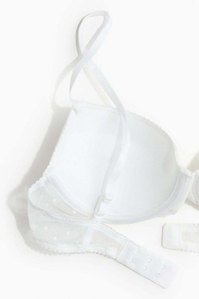H&M Mesh demi push-up bra
