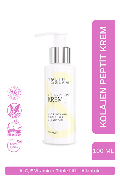 YOUTH&GLAM Kolajen Peptit Cilt Bakım Kremi - Yaşlanma Ve Kırışıklık Karşıtı