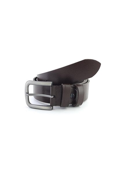 Quicksteps Qs2502 Brown Genuine Leather Belt - Brown Buffalo