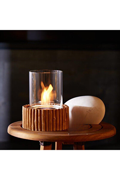 Divona Home Bamboo Dekoratif Masaüstü Şömine