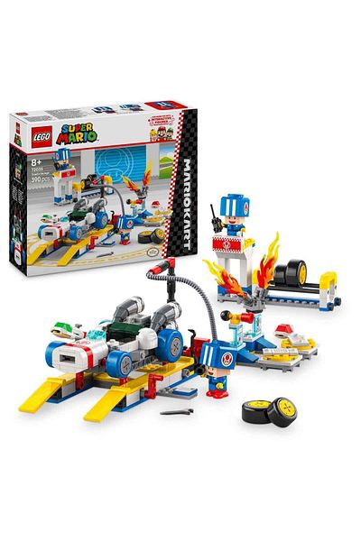LEGO Super Mario: Mario Kart – Toad's Garage 72035 - Personal for Kids Ages 8 +
