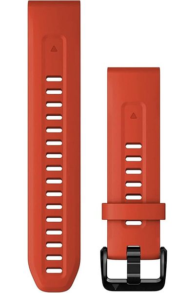 Garmin 20MM QUICKFIT FLAME RED SILICONE BAND FENIX 7S