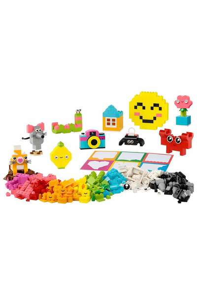 LEGO Classic Creative Happy Box 11042 - Cultivate Imagination for Kids Ages 5 and up