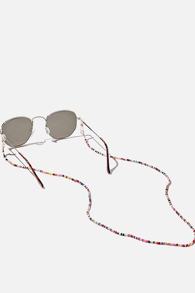 New Obsessions Colorful Bead Glasses Chain Glasses Strap