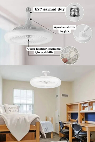 ESENLİWE Yeni Nesil 3 Modlu Modern Hız Ve Işık Ayarlı Sarkıt Led Beyaz Power Ledli Salon Mutfak Oda Hol