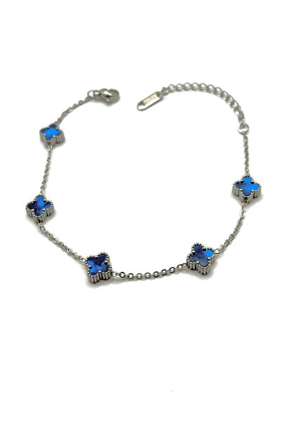 DEMOKAN Clover Brand Minimal Phosphorus Women Steel Bracelet