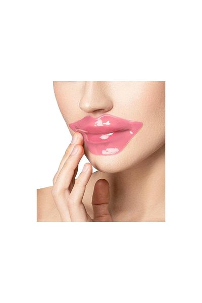 Love Skin Hydrogel Lip Mask 60 g 20 pcs - Hydrogel Lip Mask with Rosehip Extract