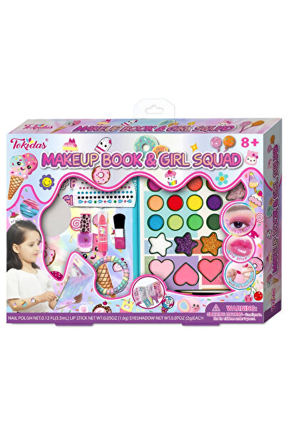 TOYFEST مجموعة مانيكير ومكياج جليتز