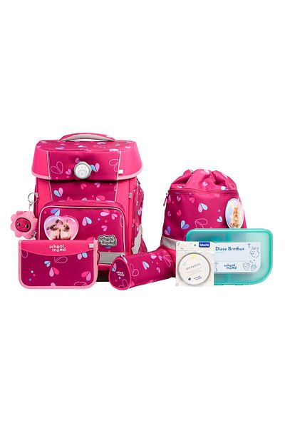 School Mood Champion Maxx Pro Mila Schulranzen-Set 7-teilig