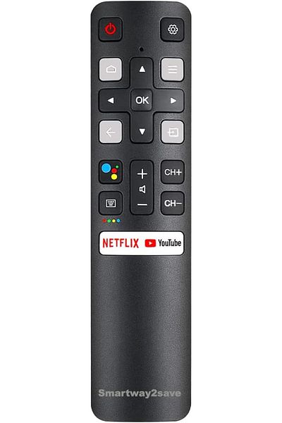 AWH New RC802V Voice Command Smart Remote Compatible for All Android 4K UHD TCL Smart Televisions.