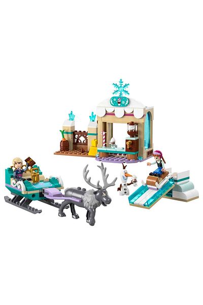 LEGO Disney Frozen Anna - Sleigh Adventure 4 Years Old and up 43256, Princess for Children Who Love