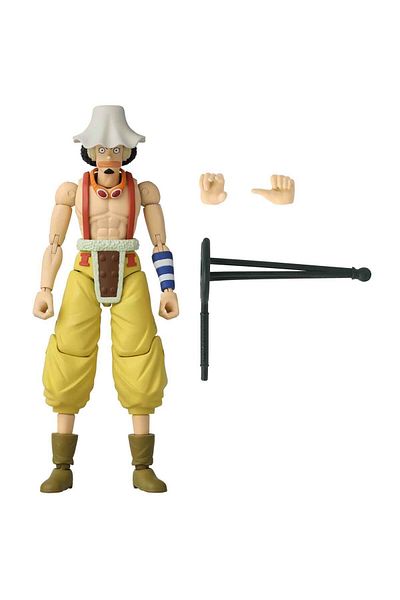 BANDAI One Piece Anime Heroes - Usopp Jointed Figure