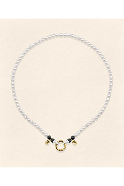 Luna Merdin Sümer Beyaz İnci Kolye