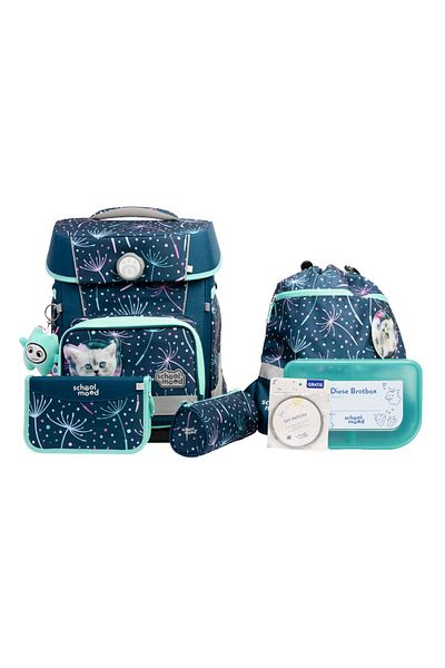 School Mood Set de ghiozdane școlare Champion Maxx Pro Mila, 7 piese