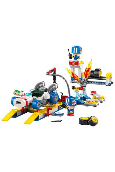 LEGO Super Mario: Mario Kart – Toad's Garage 72035 - Personal for Kids Ages 8 +
