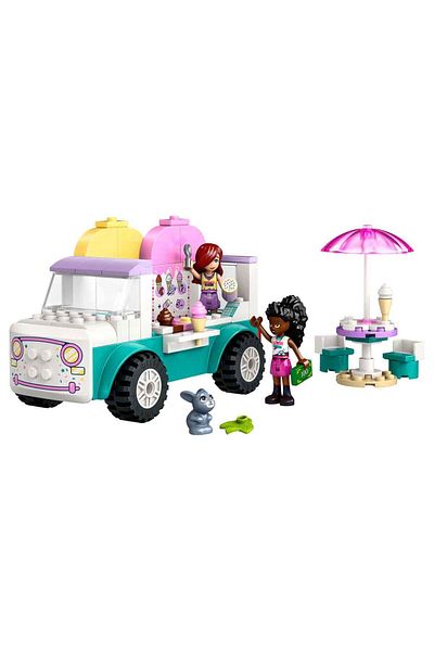 LEGO Friends Heartlake City Ice Cream Truck 42644 - Mini Baby for Kids 4 Years Old and up