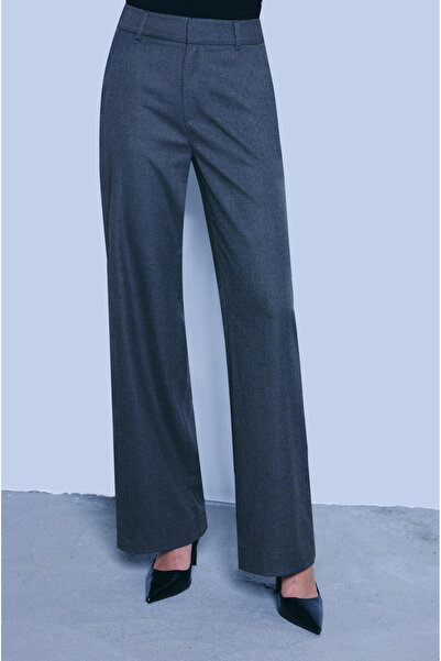 Muun YÜKSEK BEL GRİ PANTOLON