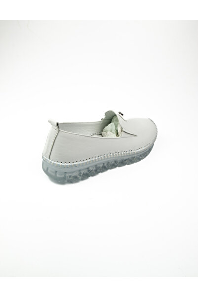 Voyager Γυναικεία casual παπούτσια Voyeger 9059 Λευκά Δερμάτινα