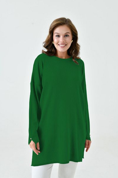 NİSUM MODA Venezi̇A Fi̇Ti̇Lli̇ Tuni̇K