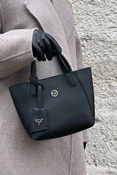 Mollycrush Черна чанта | Ежедневна мини чанта от изкуствена кожа за ръка, рам...