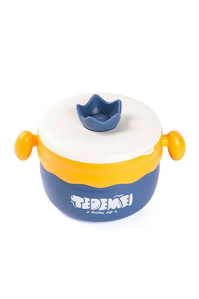 Tantitoni Tedemei Purple Stainless Steel Baby Food Carriage Container 400ml