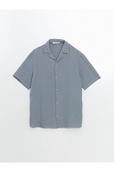 LC Waikiki Ανδρικό κοντομάνικο πουκάμισο LCW Vision Standard Fit