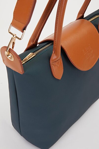 Levidor Τσάντα χειρός με λουράκι Khaki Trend