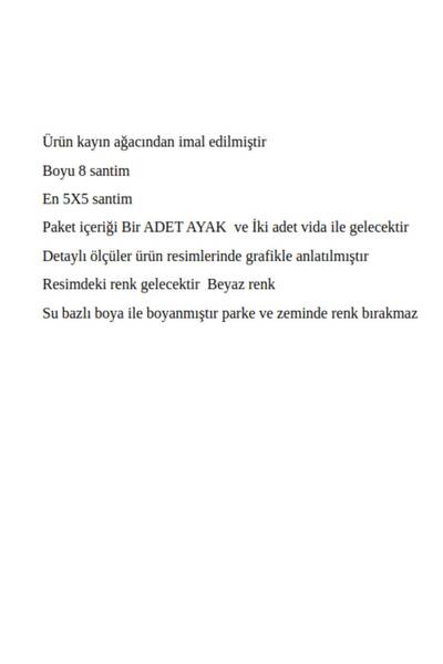 X-Perk Masa Sandalye Koltuk Sehba Kanepe Ünite Ağaç  Ayak Yükseltici Ağaç Takoz Boy 8 cm En 5x5 cm