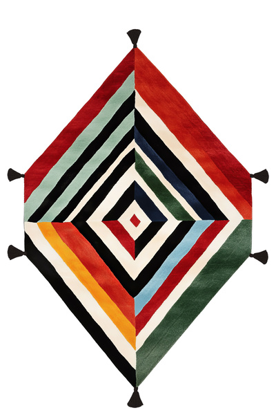 Rugs Modern Halı Bliss Etnik Desenli Geometrik Tasarım Püsküllü Dokuma Taban ...