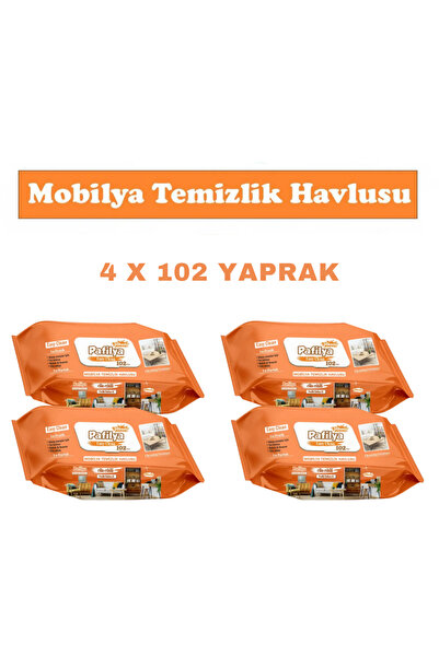 Pafilya Mobilya Temizlik Havlusu Cila Etkili 4x102 Yaprak