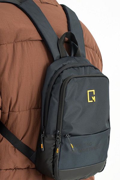 KASVA DERİ Unisex Linen Fabric Waterproof Bag, Backpack, Body Bag,
