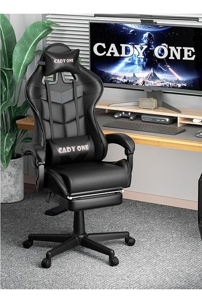 Cady One Gaming chair with adjustable leather backrest and comfortable headrest