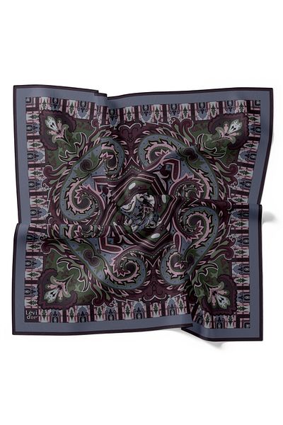 Levidor Casual κασκόλ Ethnic Etro ρετρό μοτίβο βαμβακερό άνετο κασκόλ