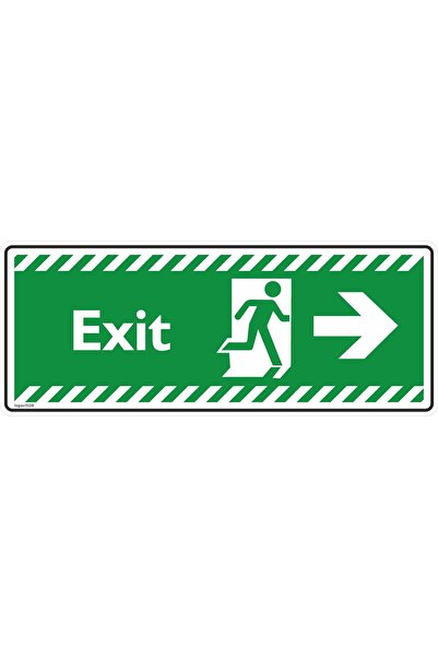 isgtabelam 30×12 سم/ 5 قطع من مركب الفسفور/سهم اليمين للخروج