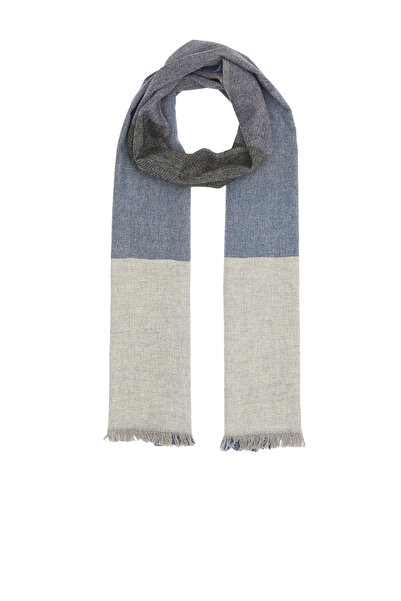 Network Mavi Erkek Atkı