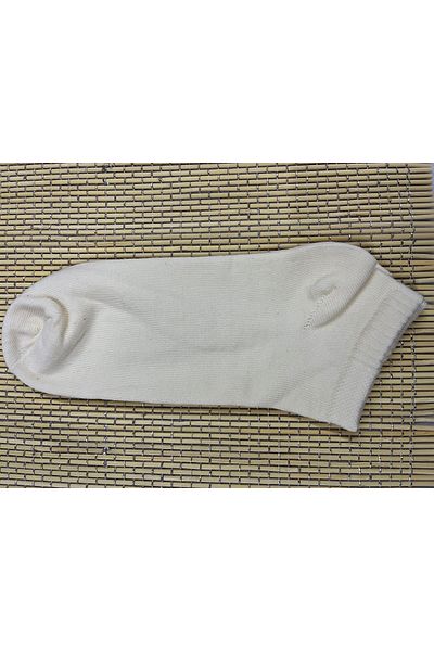 Leement socks Βαμβακερά Κοντά Μποτάκια Κάλτσες 6 Ζευγών Κρέμα
