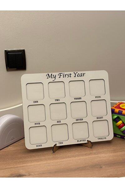 Genel Markalar Doğduktan Sonra Ilk 12 Ay Tablo Görüntüleri Hatıra Çerçevesi A...